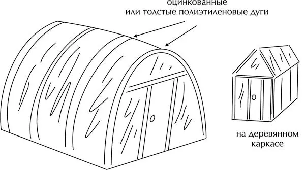 Теплица из полиэтиленовой пленки Преимущества Единственная выигрышная - фото 29