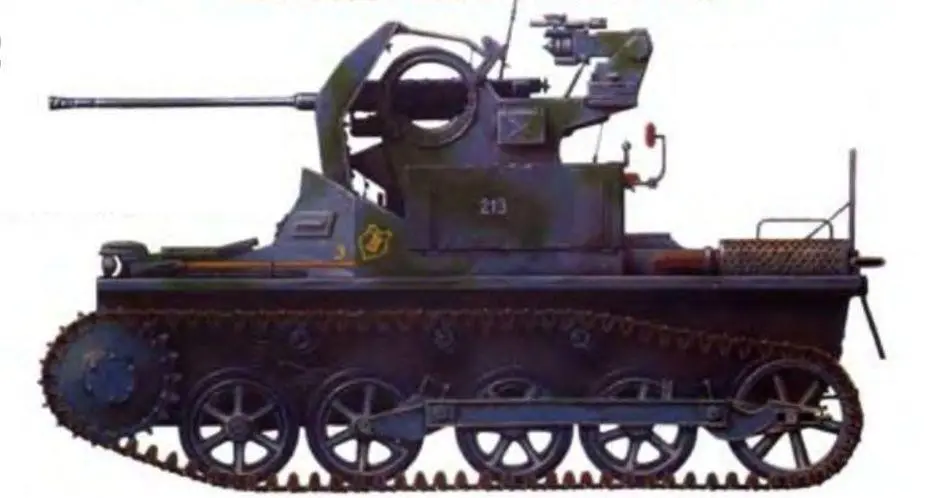 Pz Kpfw I Ausf A 213й артиллерийский полк Россия лето 1941 г - фото 66