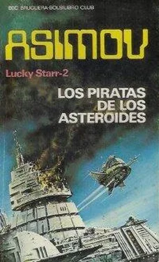 Isaac Asimov Los piratas de los asteroides обложка книги