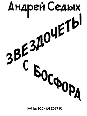 Андрей Седых Звездочёты с Босфора обложка книги