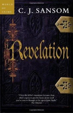 C.J. Sansom Revelation обложка книги