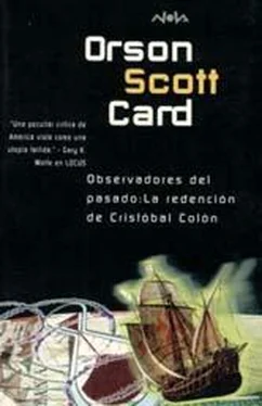 Orson Card Observadores del pasado: La redención de Cristóbal Colón обложка книги