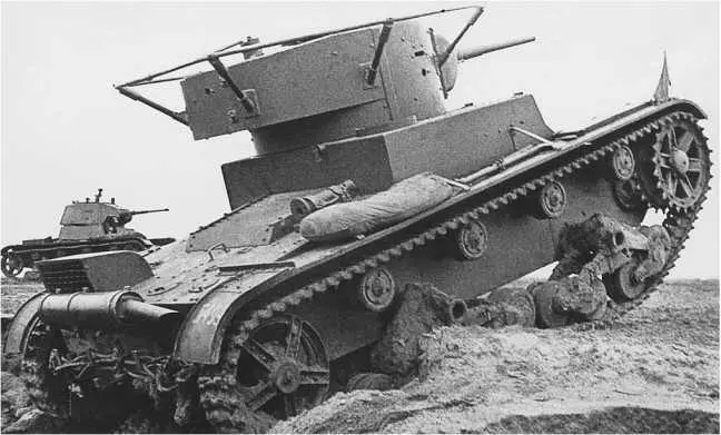 Радийный Т26 выпуска 1936 года на маневрах Киевского Особого военного округа - фото 164