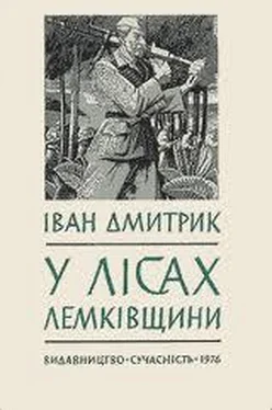 Іван Дмитрик У ЛІСАХ ЛЕМКІВЩИНИ обложка книги