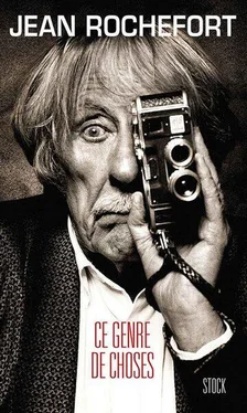 Jean Rochefort Ce genre de choses обложка книги