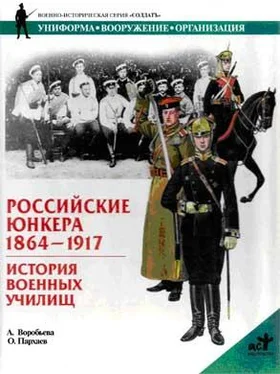 Алла Воробьева Российские юнкера, 1864—1917. История военных училищ обложка книги