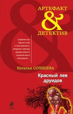 Наталья Солнцева Красный лев друидов обложка книги