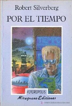 Robert Silverberg Por el tiempo обложка книги