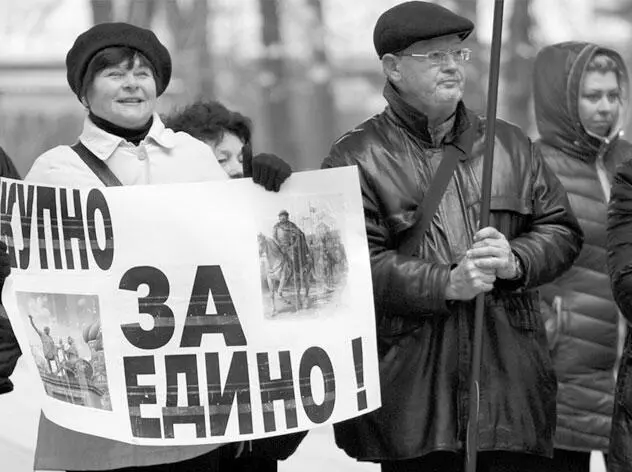 27 ноября 2013 г Симферополь Митинг пророссийских сил против вступления в - фото 8