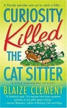 Blaize Clement Curiosity Killed The Cat Sitter обложка книги