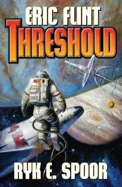 Eric Flint Threshold обложка книги