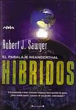 Robert Sawyer Hibridos обложка книги