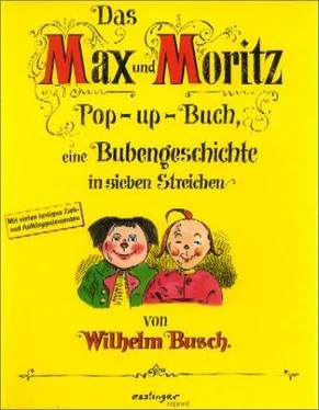 Вильгельм Буш Max und Moritz обложка книги