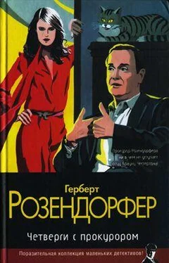 Герберт Розендорфер Четверги с прокурором обложка книги