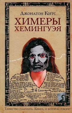 Джонатон Китс Химеры Хемингуэя обложка книги