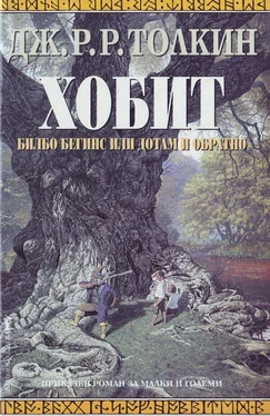 Джон Толкин Хобит (Билбо Бегинс, или дотам и обратно) обложка книги