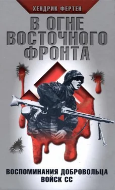 Хендрик Фертен В огне Восточного фронта. Воспоминания добровольца войск СС обложка книги