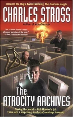 Charles Stross The Atrocity Archives обложка книги