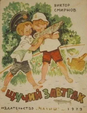 Виктор Смирнов Щучий завтрак (Иллюстрации А. Лурье) обложка книги