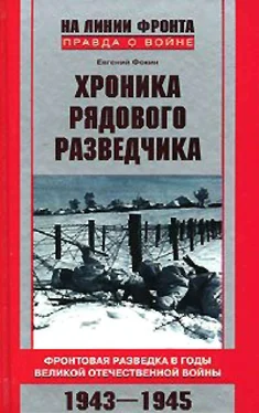 Евгений Фокин Хроника рядового разведчика. Фронтовая разведка в годы Великой Отечественной войны. 1943–1945 гг. обложка книги