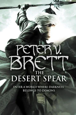 Peter Brett The Desert Spear обложка книги