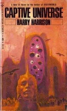 Harry Harrison Captive Universe обложка книги