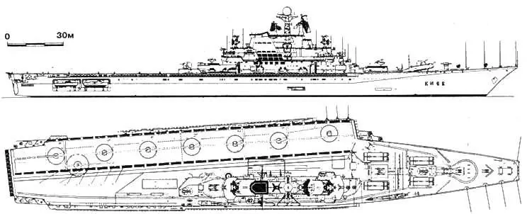 Тяжелый авианесущий крейсер КИЕВ КИЕВ заводской 101 551 967 г - фото 15