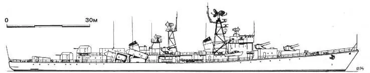 Эсминец НЕУЛОВИМЫЙ 1961 г БЕДОВЫЙ заводской 1 204 391952 г - фото 33