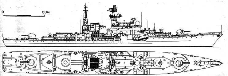 Эсминец СОВРЕМЕННЫЙ СОВРЕМЕННЫЙ заводской 861 751975 г зачислен в - фото 36