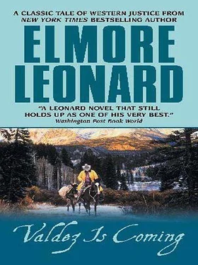 Elmore Leonard Valdez Is Coming обложка книги