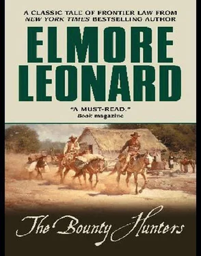 Elmore Leonard The Bounty Hunters обложка книги