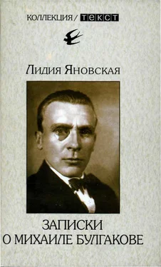 Лидия Яновская Записки о Михаиле Булгакове обложка книги