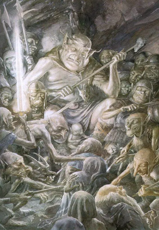 The Great Goblin gave a truly awful howl of rage when he looked at it and all - фото 22