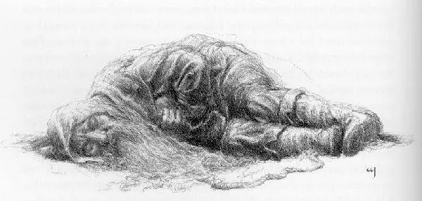 There they sat for a long while and did not dare to make a move Bombur slept - фото 37