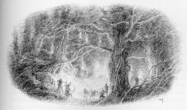 The day after the battle with the spiders Bilbo and the dwarves made one last - фото 42