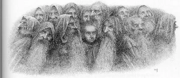 In the meanwhile the dwarves sat in darkness and utter silence fell about - фото 53