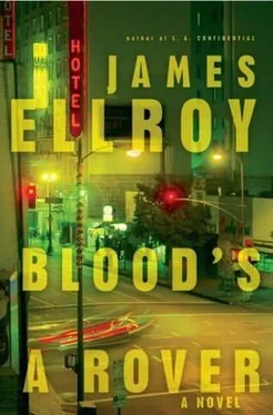 James Ellroy Blood's a rover обложка книги
