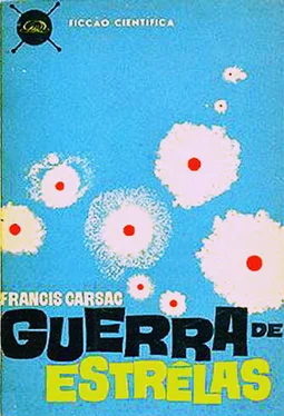 Francis Carsac Guerra de estrelas обложка книги