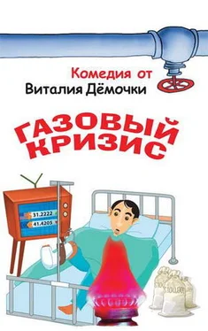 Виталий Дёмочка Газовый кризис обложка книги