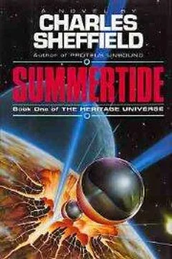 Charles Sheffield Summertide обложка книги