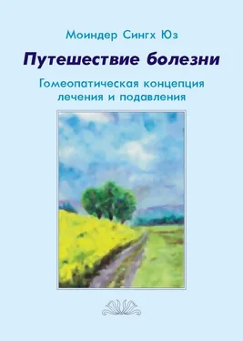 Моиндер Юз Путешествие болезни. Гомеопатическая концепция лечения и подавления обложка книги