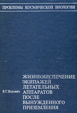 Виталий Волович Жизнеобеспечение экипажей летательных аппаратов после вынужденного приземления или приводнения обложка книги