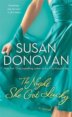 Susan Donovan The night she got lucky обложка книги