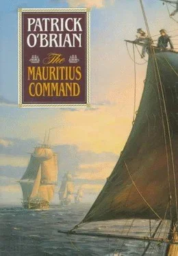 Patrick O'Brian The Mauritius Command обложка книги