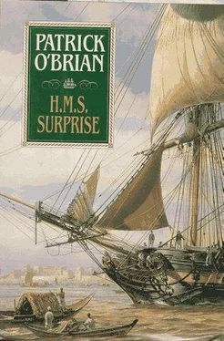 Patrick O'Brian H.M.S. Surprise обложка книги