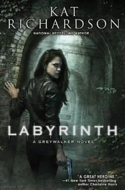 Kat Richardson Labyrinth обложка книги