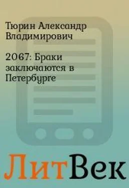 Александр Тюрин 2067: Браки заключаются в Петербурге обложка книги