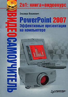 Эльвира Вашкевич (2) PowerPoint 2007. Эффективные презентации на компьютере обложка книги