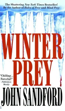 John Sandford Winter Prey обложка книги