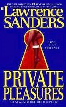 Lawrence Sanders Private Pleasures обложка книги